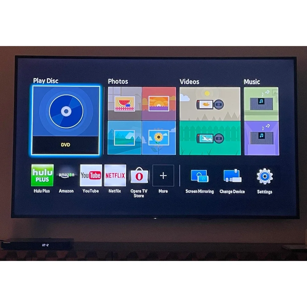 Samsung BD-HM59C Smart 3D Blu-ray Disc Player WiFi Streaming 1080p Blk No Remote